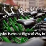 Bike right-of-way Texas Laws
